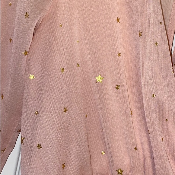 Pink dress with gold stars - Picture 5 of 7